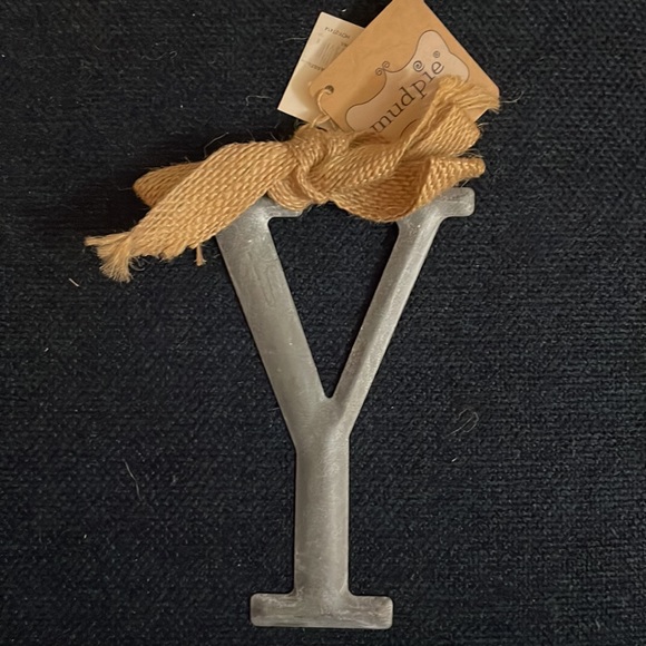 Mud Pie Tin Assorted Initials/Letters (NWT) - Picture 5 of 5